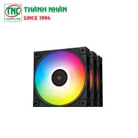 Bộ 3 Fan case Deepcool 3 in 1 FC120 Black LED RGB