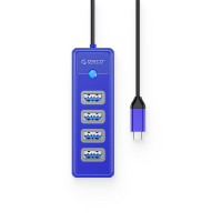 Bộ chia Type C sang 4 cổng USB 3.0, Xanh, Orico ...