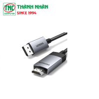 Cáp chuyển đổi Displayport to HDMI dài 2m hỗ trợ 4K60Hz, 2K144Hz, 1080p240Hz, Ugreen 15774