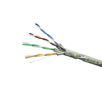 Cáp mạng Cat6 FPT 4 pair, 23AWG , bọc nhôm chống nhiễu 4 pair, 305m/cuộn Dintek 1107-04011