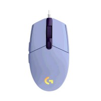 Chuột Gaming có dây Logitech G203 Màu Tím Lilac ...
