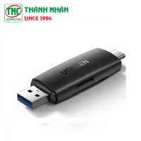 Đầu đọc thẻ SD/TF chuẩn USB Type-C và USB 3.0 Ugreen 80191