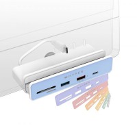 Hub USB-C 6 in 1 chuyên dụng IMAC 24 inch HyperDrive HD34A8