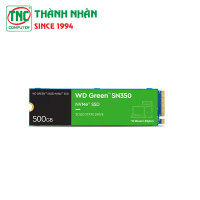 Ổ cứng gắn trong SSD PCIe Gen3x4 NVMe 500GB Western Digital GREEN SN350 WDS500G2G0C