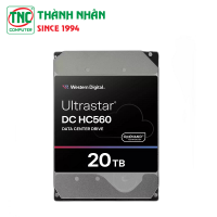 Ổ cứng gắn trong HDD 20TB Western Digital Enterprise Ultrastar DC HC560 WUH722020BLE6L4 