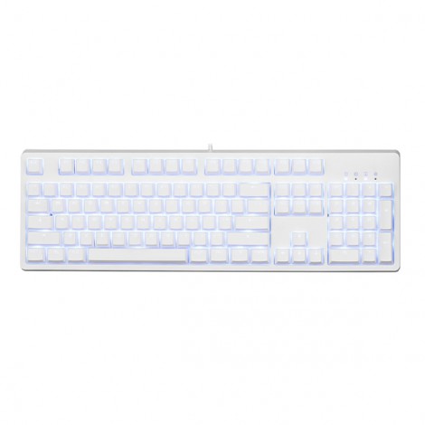 Bàn phím cơ có dây E-DRA EK3104 Ice White V2