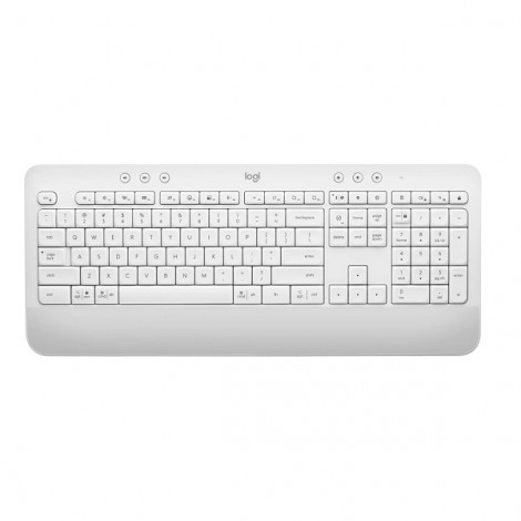 Bàn phím Logitech K650 Signature Wireless/Bluetooth/Trắng(Off White)