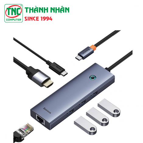 Bộ chuyển đổi đa năng Type-C 6 in 1 ...
