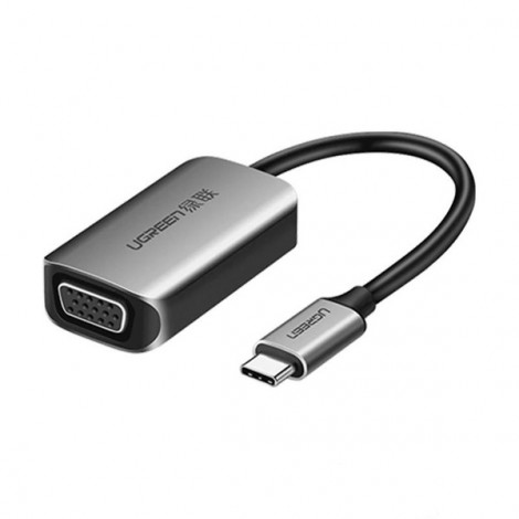 Bộ chuyển USB-C sang VGA Ugreen 50316 vỏ nhôm cao cấp