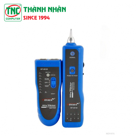 Bộ Test dây, dò dây cáp mạng, cáp thoại NOYAFA NF-801B