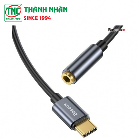 Cáp chuyển đổi Type C sang Audio AUX 3.5mm Baseus CATL54-0G