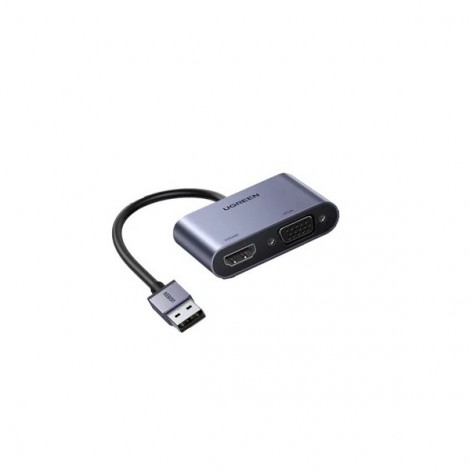 Cáp chuyển USB sang HDMI + VGA Ugreen 20518