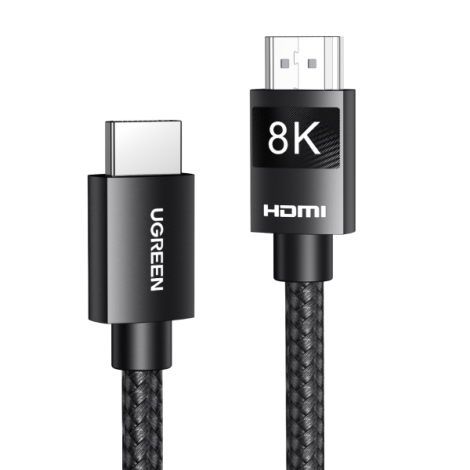 Cáp HDMI 2.1 8K60Hz dài 1m Ugreen 40178 HD150, hỗ trợ eARC HDR 48Gbps