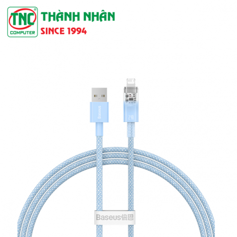 Cáp sạc nhanh tự ngắt USB to Lightning dài 2m Baseus CATS010103