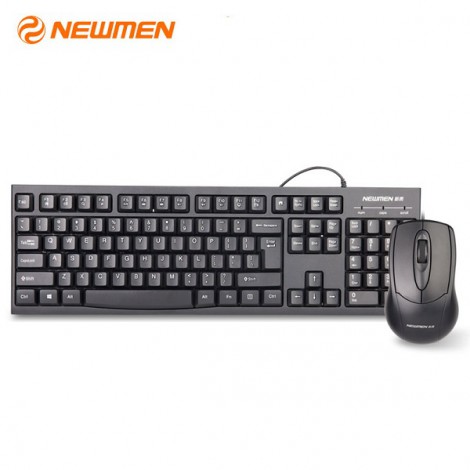 Combo bàn phím + chuột máy tính có dây Newmen T205