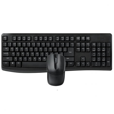 Combo bàn phím + chuột Wireless Rapoo X1800 ...