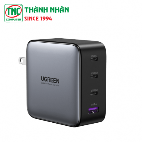 Củ sạc nhanh 4 cổng 100W GaN X Ugreen 40737