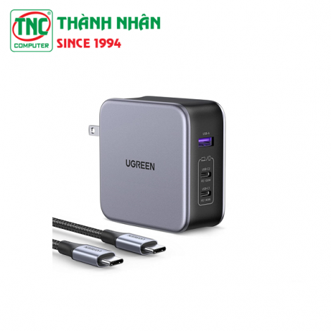 Củ sạc nhanh GaN Nexode 140W, kèm cáp ...