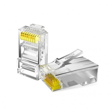 Đầu bấm mạng RJ45 Cat6 UTP Tenda TEH60510 (Hộp 100 cái)