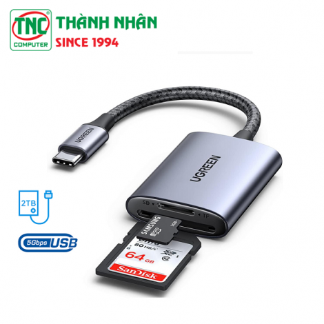 Đầu đọc thẻ nhớ SD TF USB-C 3.1 hỗ ...