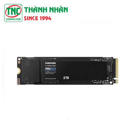 Ổ cứng gắn trong Samsung SSD 990 EVO 2TB M2 NVMe Gen 4.0 x4, MZ-V9E2T0BW