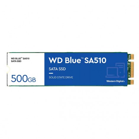 Ổ cứng SSD 500GB M2 2280 SATA SA510 Western ...