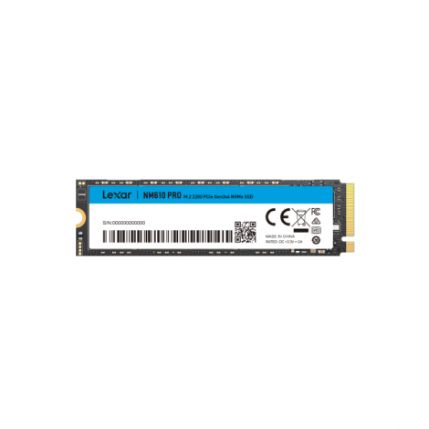 Ổ cứng gắn trong SSD LEXAR NM610 Pro PCIe Gen3x4 250GB LNM610P250G-RNNNG