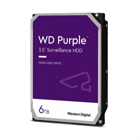 Ổ Cứng Western Digital Purple 6TB 256MB Cache 5640rpm  (WD63PURZ)