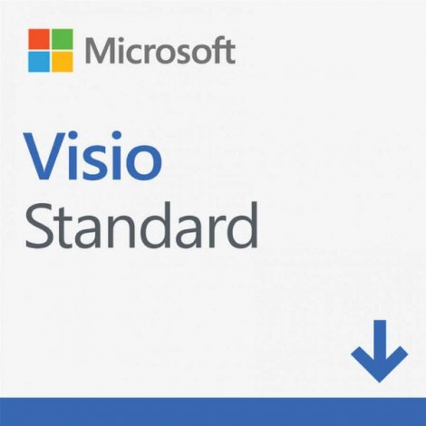 Phần mềm điện tử Microsoft Visio Std 2021 Win All Lng PK Lic Online DwnLd C2R NR D86-05942