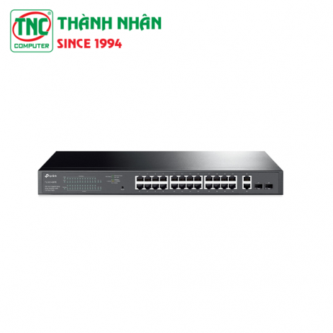 Switch TP-Link 28-Port Gigabit with 24-Port PoE ...