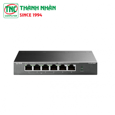 Switch TP-Link 6 Port 10/100Mbps with 4 Cổng ...
