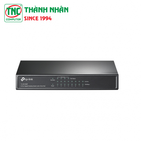 Switch TP-Link 8 Port Gigabit with 4-Port PoE ...