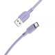 Cáp USB A to USB C INNOSTYLE Ultra Flex dài 1.5m IAC150 màu tím