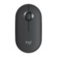 Chuột không dây Logitech Pebble Mouse 2 Silent M350S màu xám đen