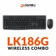 Combo bàn phím + chuột không dây DAREU LK186G