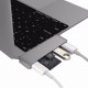 Hub USB-C 5 in 1 Hyperdrive GN21B màu Xám- Hàng trưng bày