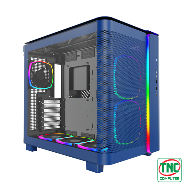 Case Montech Middle Tower KING 95 PRO BLUE Case Montech Middle Tower KING 95 PRO BLUE