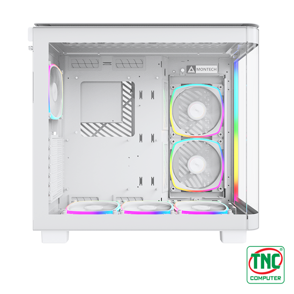 Case Montech Middle Tower KING 95 PRO WHITE có hệ thống đèn LED đặc sắc Case Montech Middle Tower KING 95 PRO WHITE có hệ thống đèn LED đặc sắc