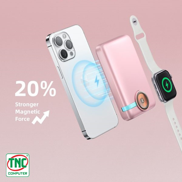 Thiết kế nhỏ gọn Sạc dự phòng USB-C