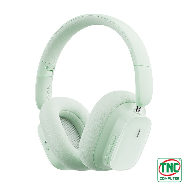 Thiết kế đẹp mắt Tai nghe Baseus Bowie H1i Green