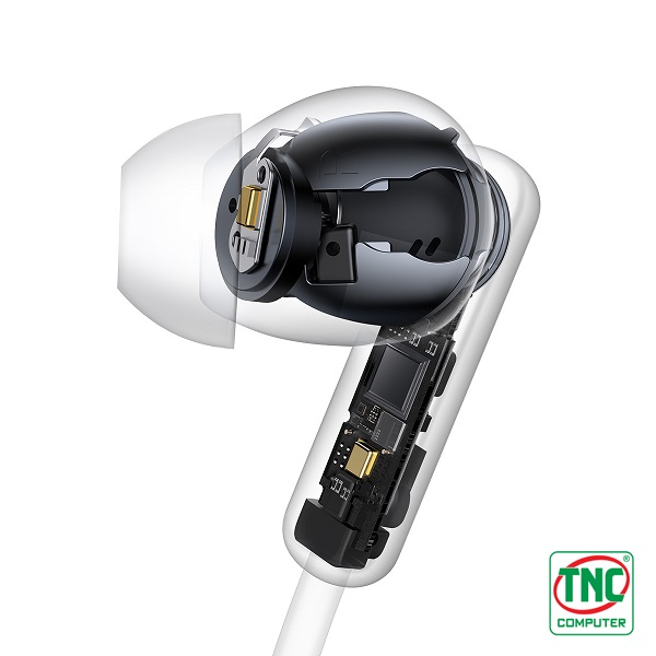 Tai nghe Bluetooth Baseus Bowie U2 Pro Neckband Creamy-white LVH023-WL-CW Tai nghe Bluetooth Baseus Bowie U2 Pro Neckband Creamy-white LVH023-WL-CW