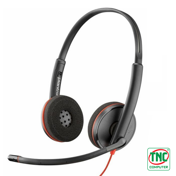 Tai nghe có dây Poly BW 3220 USB-C HS +USB-C/A 8X228A6 có chất lượng âm thanh đẳng cấp Tai nghe có dây Poly BW 3220 USB-C HS +USB-C/A 8X228A6 có chất lượng âm thanh đẳng cấp