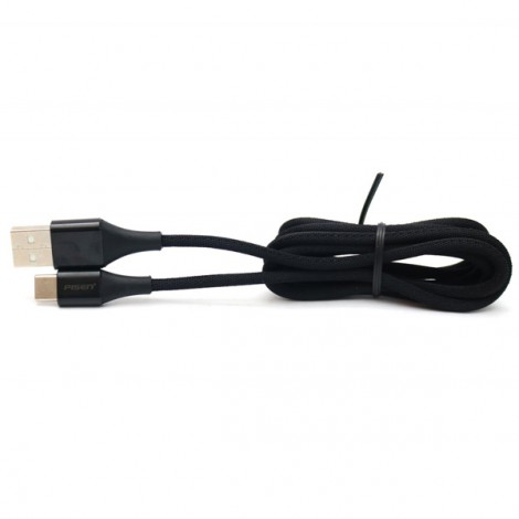 Cable Pisen USB Type-C 2.4A braided (Anti-break) TC14-1200 dài 1.2m