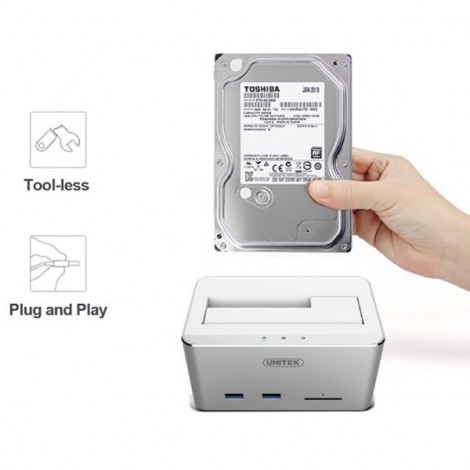 HDD Docking Unitek Sata Y1092