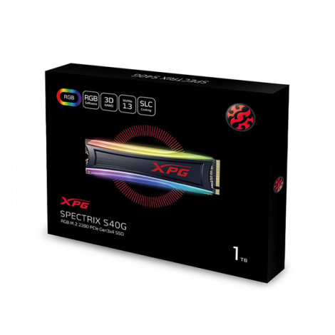 Ổ cứng SSD ADATA XPG AS40G 1TB M.2 PCIe LED RGB (AS40G-1TT-C)