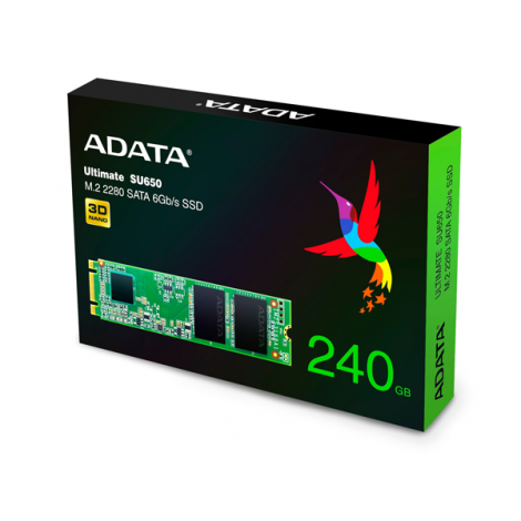 Ổ cứng SSD 240GB ADATA SU650 M2-SATA (ASU650NS38-240GT-C)