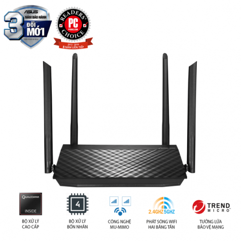 Router Wifi ASUS RT-AC59U(Mobile Gaming)