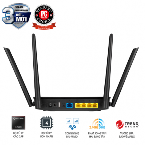 Router Wifi ASUS RT-AC59U(Mobile Gaming)