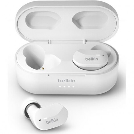 Tai nghe True Wireless SOUNDFORM Belkin AUC001btWH (Trắng)