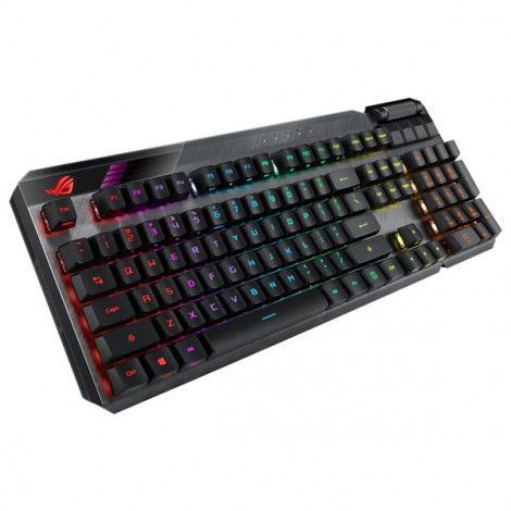 Bàn phím cơ không dây Asus ROG Claymore II Red